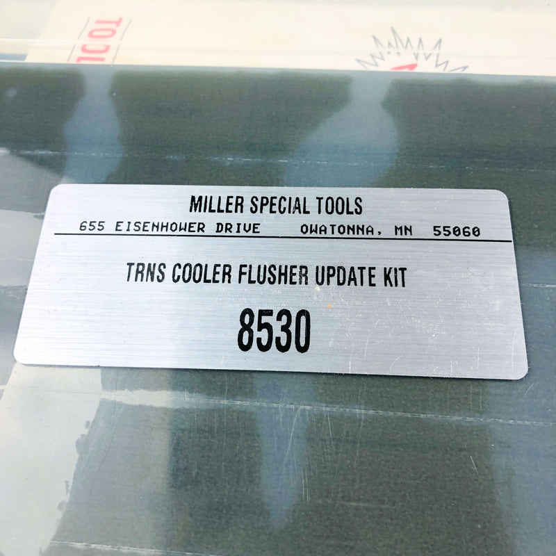 Miller Special Tools 8530 Transmission Cooler Flusher Update Kit OEM Incomplete