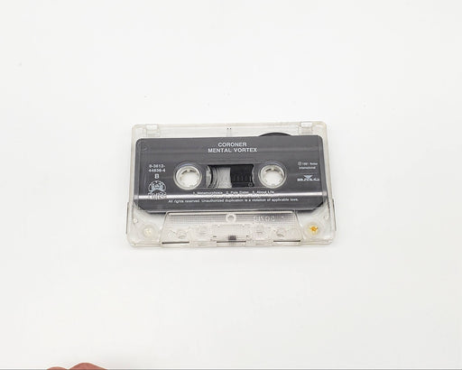 Coroner Mental Vortex Cassette Tape Noise International 1991 Tape Only 2