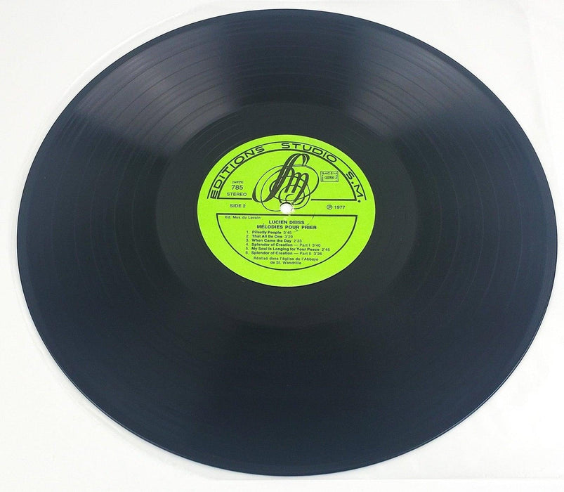 Lucien Deiss Melodies Pour Prier 33 RPM LP Record 1977 4