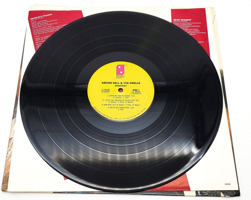 Archie Bell & The Drells Strategy 33 RPM LP Record Philadelphia Records 1979 6