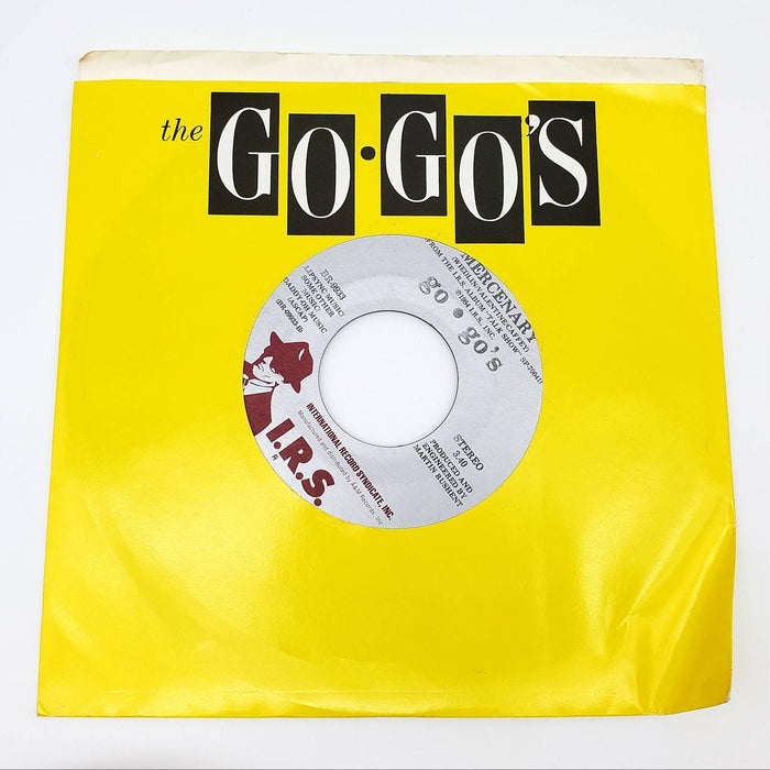 Go-Go's Yes Or No / Mercenary Single Record I.R.S. Records 1984 BR-9933 2