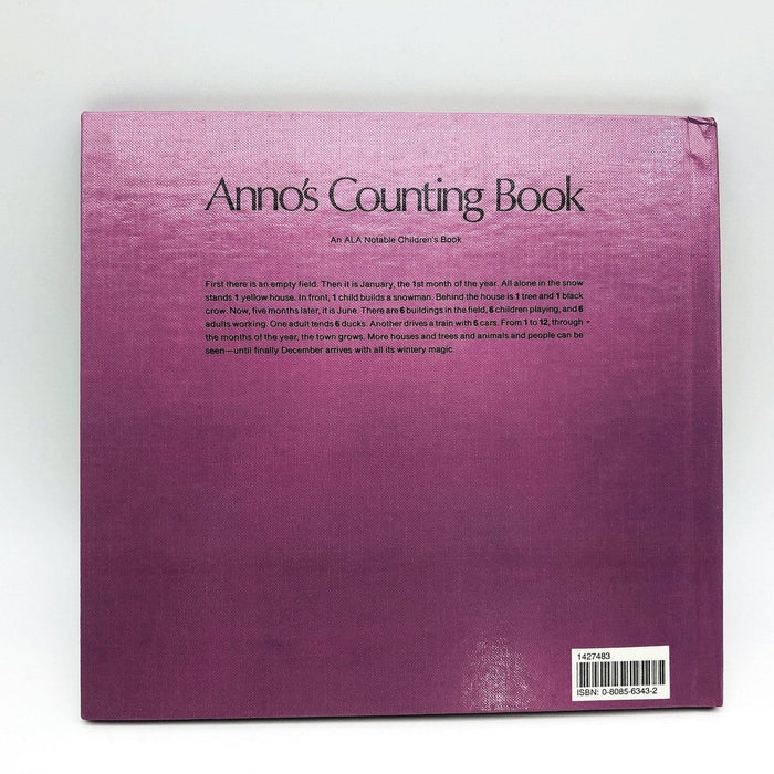 Anno's Counting Book Hardcover Mitsumasa Anno 1977 Number Recognition Blocks 2