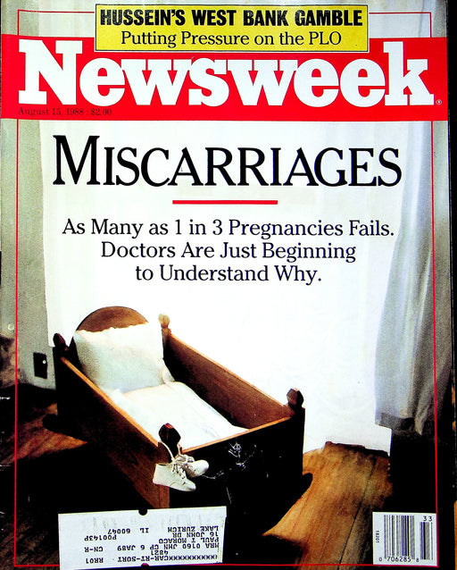 Newsweek Magazine August 15 1988 USS Vincennes Iranian Airliner Downing Scandal 1