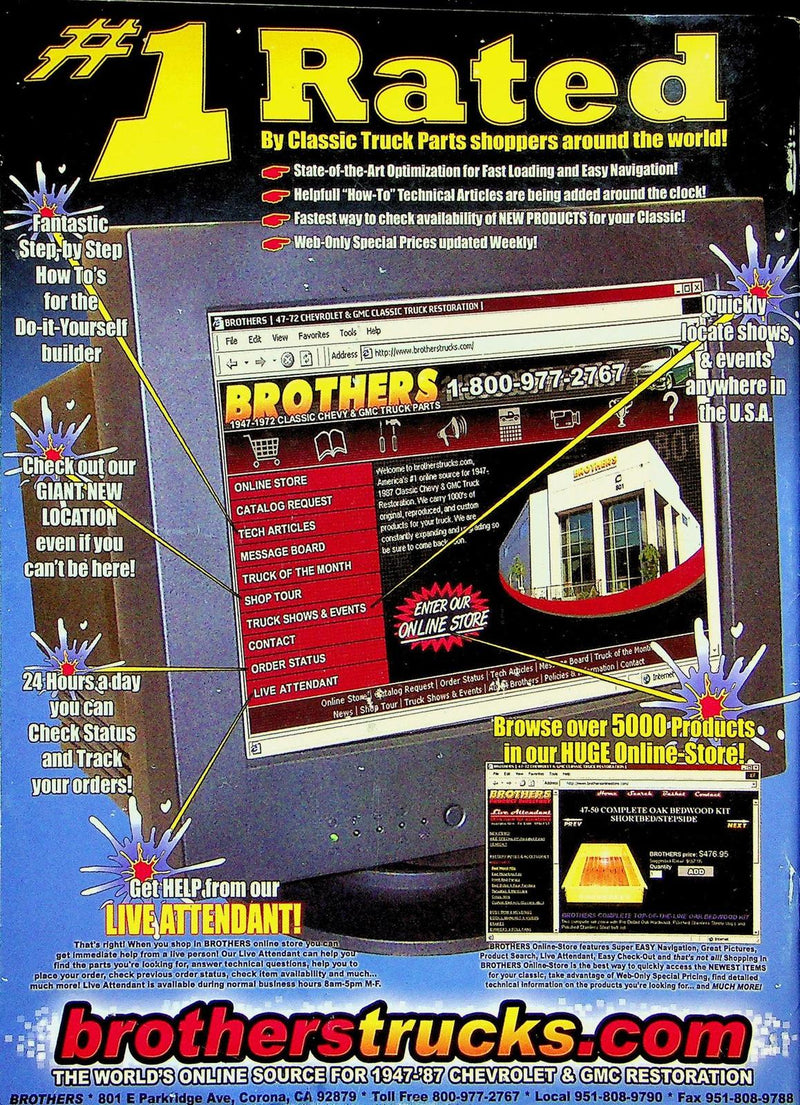 Classic Trucks Magazine December 2005 Vol 14 # 12 F-100 Chassis Assembly