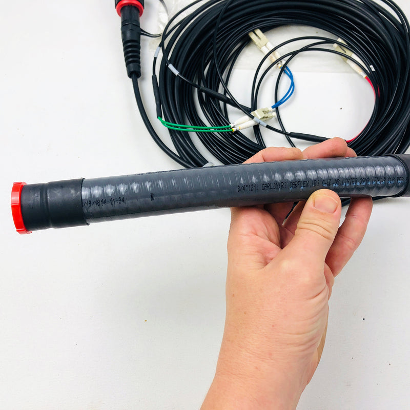 Senko 205576 Premium Unibody Connector Optical Fiber Cable LCMPOSENK CUIJ12MM30