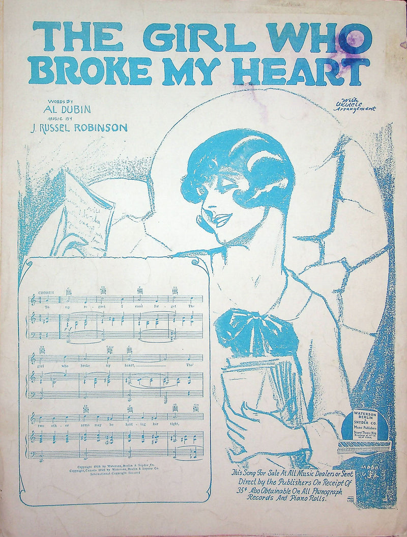 Sheet Music Half Way To Heaven Al Dubin J Russel Robinson 1928 Sang By Harry Fox 3