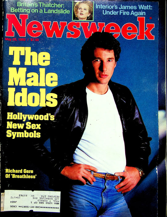 Newsweek Magazine May 23 1983 Richard Gere Breathless Margaret Thatcher Campaign