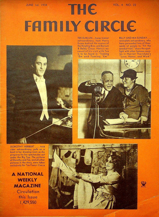 The Family Circle Magazine June 1 1934 Vol 4 No 22 Tex Elmlun 1