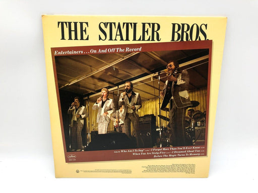 The Statler Brothers Entertainers...On and Off the Record 33 RPM LP SRM-1-5007 2
