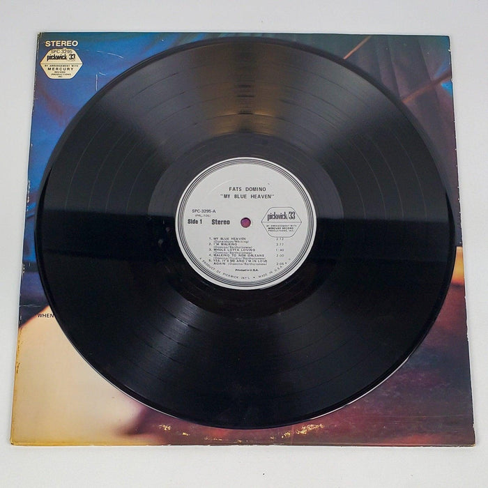 Fats Domino My Blue Heaven Record 33 RPM LP SPC-3295 Pickwick 1971 3