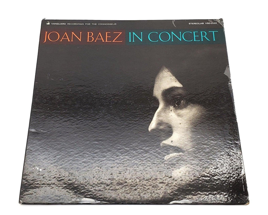 Joan Baez In Concert 33 RPM LP Record Vanguard 1962 VSD-2122 1