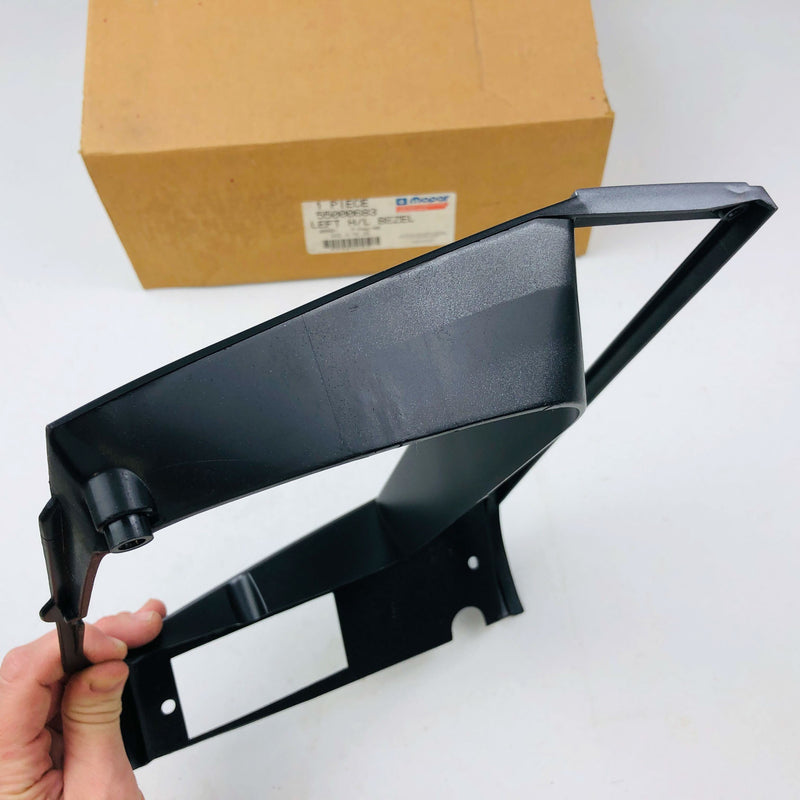 Mopar 55000863 Left Bezel For Headlight Headlamp Matte Genuine OEM New NOS