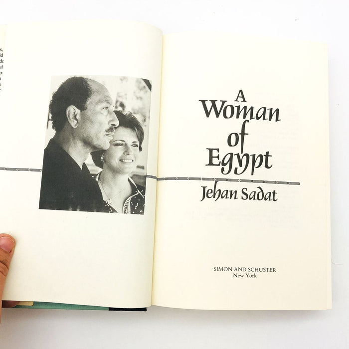 A Woman Of Egypt HC Jehan Sadat 1987 Muslim Marriage Customs 1st Edition Cpy1 8