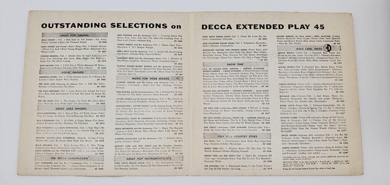 Guy Lombardo And His Royal Canadians Twin Pianos Vol. 1 45 RPM EP Record 4