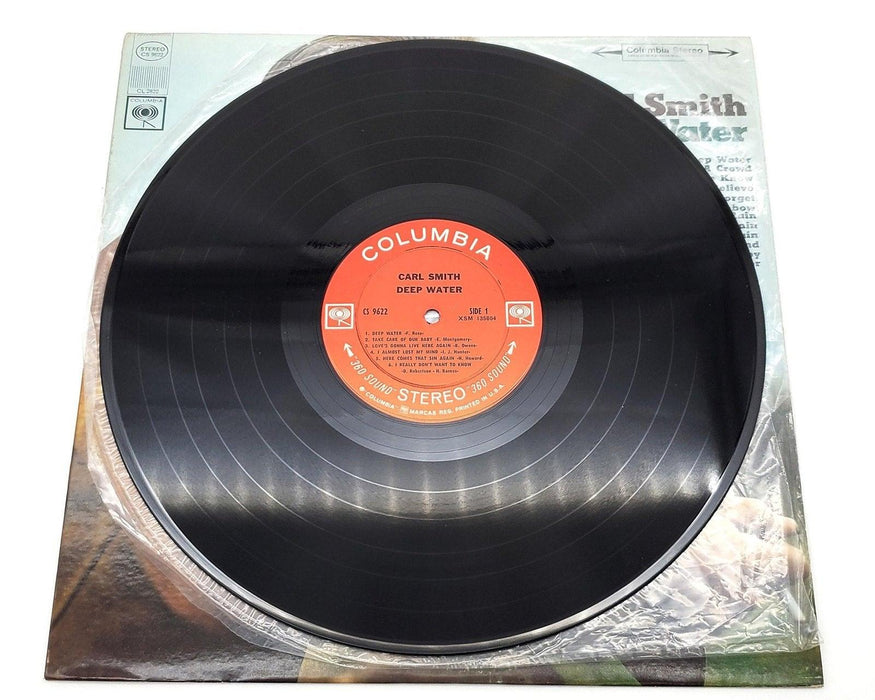 Carl Smith Deep Water 33 RPM LP Record Columbia 1967 CS 9622 5