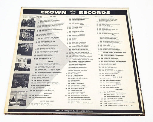Gino Costalani Three Coins In The Fountain 33 RPM LP Record Crown Records 1964 2