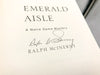 Emerald Aisle Ralph McInerny 2001 Saint Martin's Autograph Signed First Edition 10