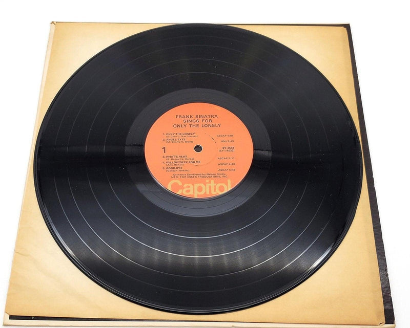 Frank Sinatra Sings For Only The Lonely 33 RPM LP Record Capitol 1973 5