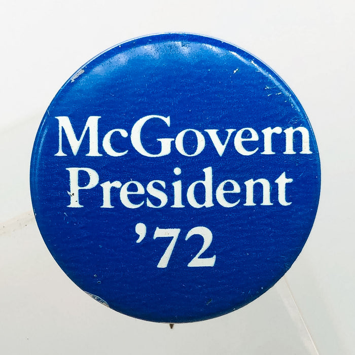 George McGovern For President Button Pin .875" Votes Unlimited Ferndale Campaign