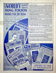 Sheet Music Boo-Hoo Bing Crosby Edward Hayman Carmen Lombardo John Jacob 1937 3