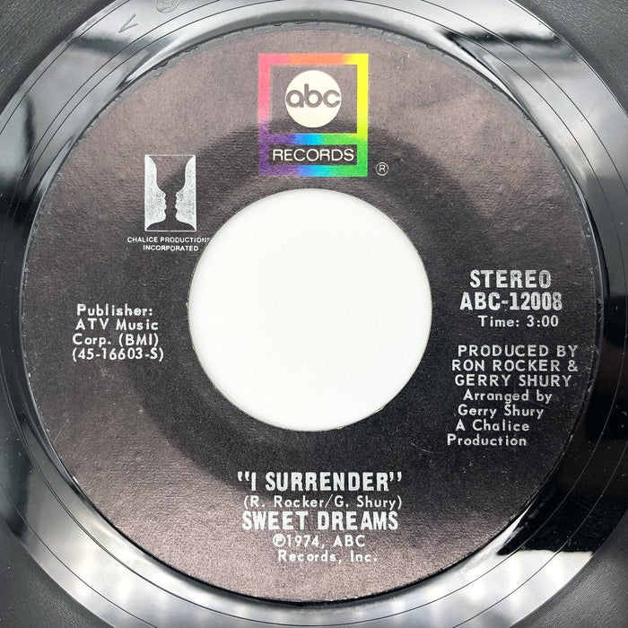 Sweet Dreams Honey Honey Record 45 RPM Single ABC-12008 ABC Records 1974 4