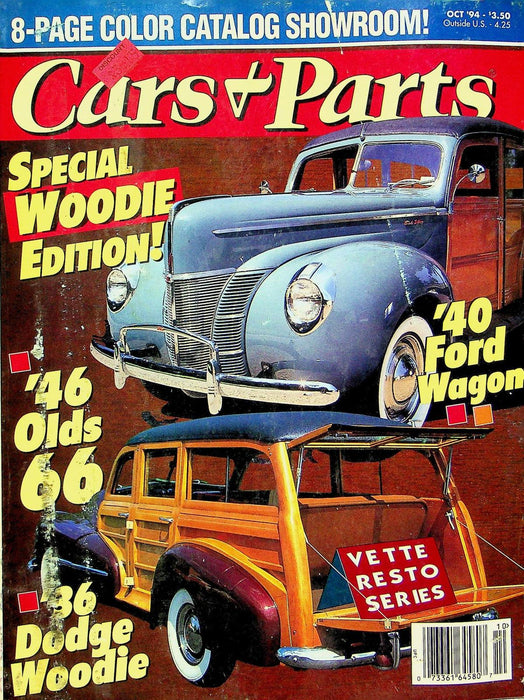 Cars & Parts Magazine October 1994 Vol 37 No 10 Special Woodie Edition '40 Ford