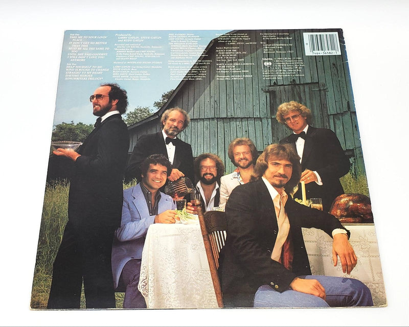 Larry Gatlin & The Gatlin Brothers Help Yourself LP Record Columbia 1980 2
