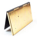 Metal Business Card Holders: Matte Black & Gold Toned - Lot of 2 | USED 8