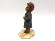 All Gods Children Figurine Samuel 1st Ed Martha Holcombe Boy Snowballs COA 4