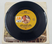 Herb Alpert To Wait For Love / Bud 45 RPM Single Record A&M 1968 964 4