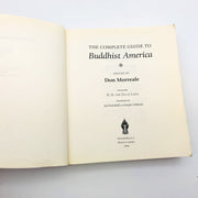 Complete Guide To Buddhist America Paperback Don Morreale 1998 Spiritual Ex Libr 7