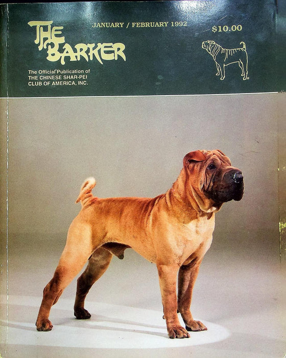 The Barker Magazine Jan Feb 1992 Shar-Pei World Dog Exhibition AKC News Shows