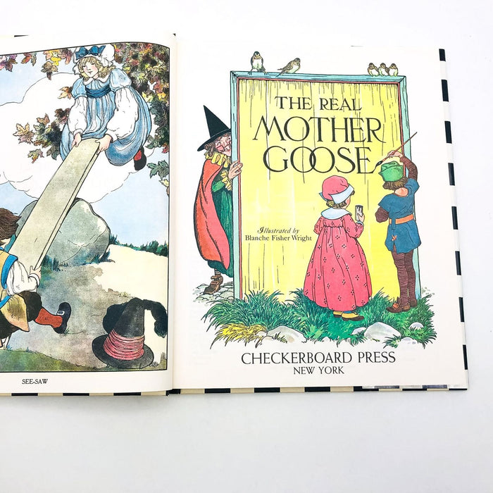 The Real Mother Goose Hardcover 1992 Childrens Poetry Popular Nursery Rhymes 8