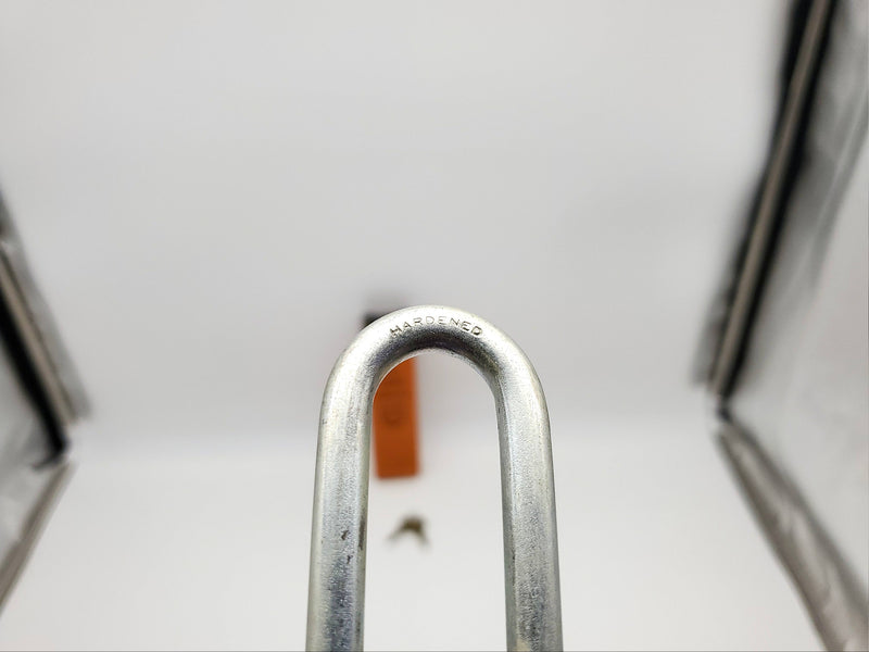 Master Lock Padlock No 1 Long Shackle 6" Milwaukee USA Made Vintage NOS