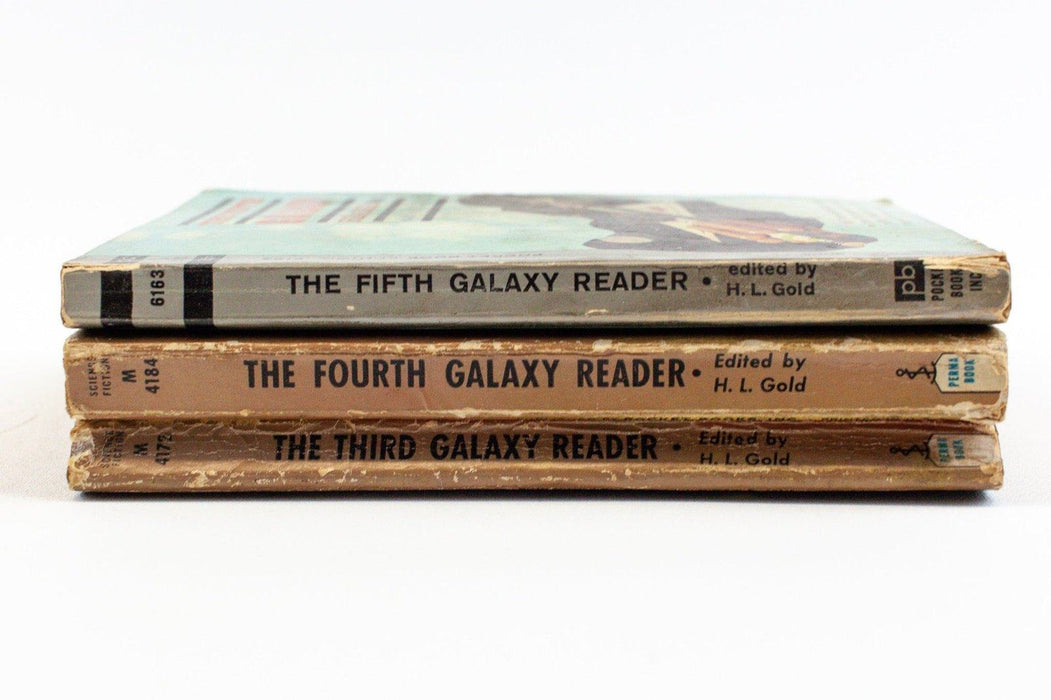 The Galaxy Reader Pocket Books: 3rd, 4th, & 5th - 1950's Sci-fi Paperback 3