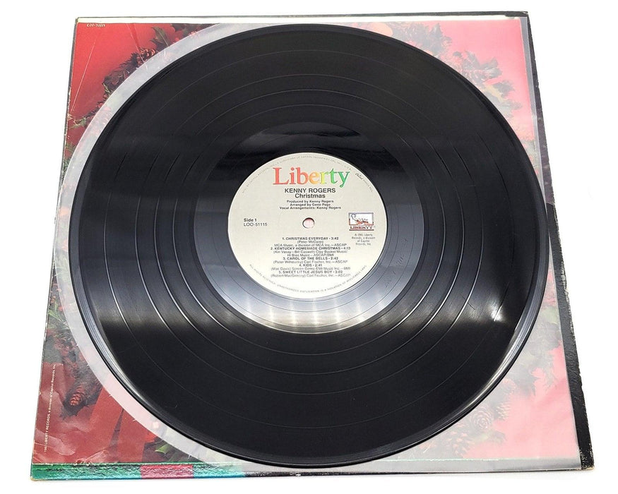 Kenny Rogers Christmas 33 RPM LP Record Liberty 1981 LOO-51115 6