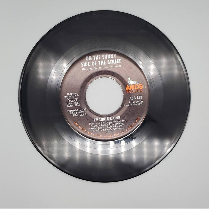 Frankie Laine I Believe Single Record Amos Records 1970 AJB 138 PROMO 2
