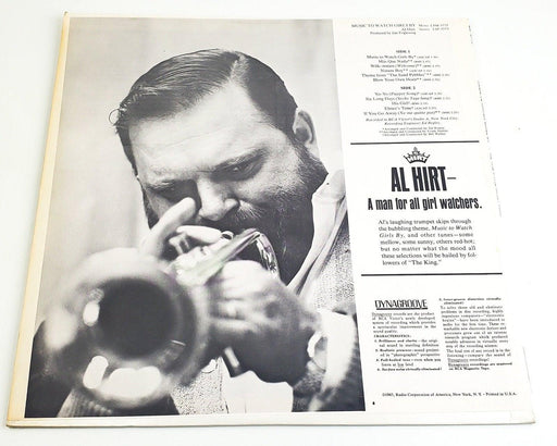 Al Hirt Music To Watch Girls By 33 RPM LP Record RCA Victor 1967 LSP-3773 Copy 2 2