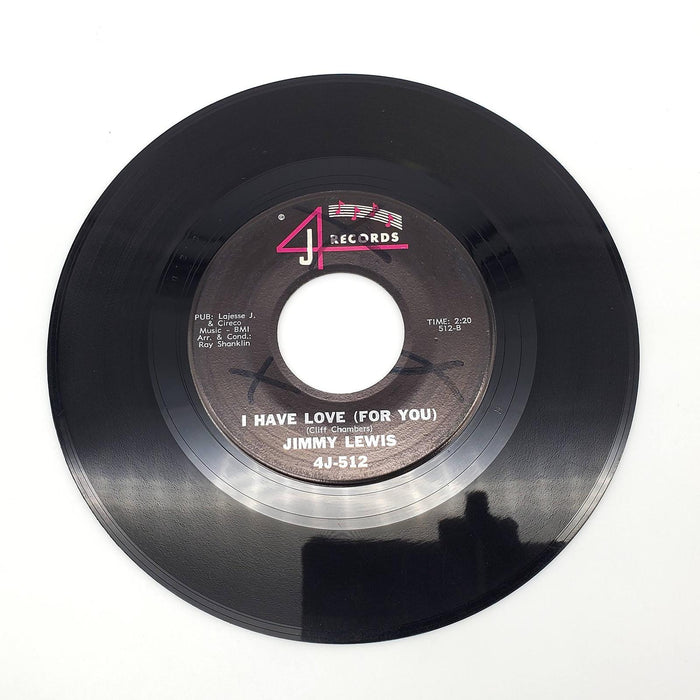 Jimmy Lewis Don't Let'Em / I Have Love 45 RPM Single Record 1964 4J-512 2