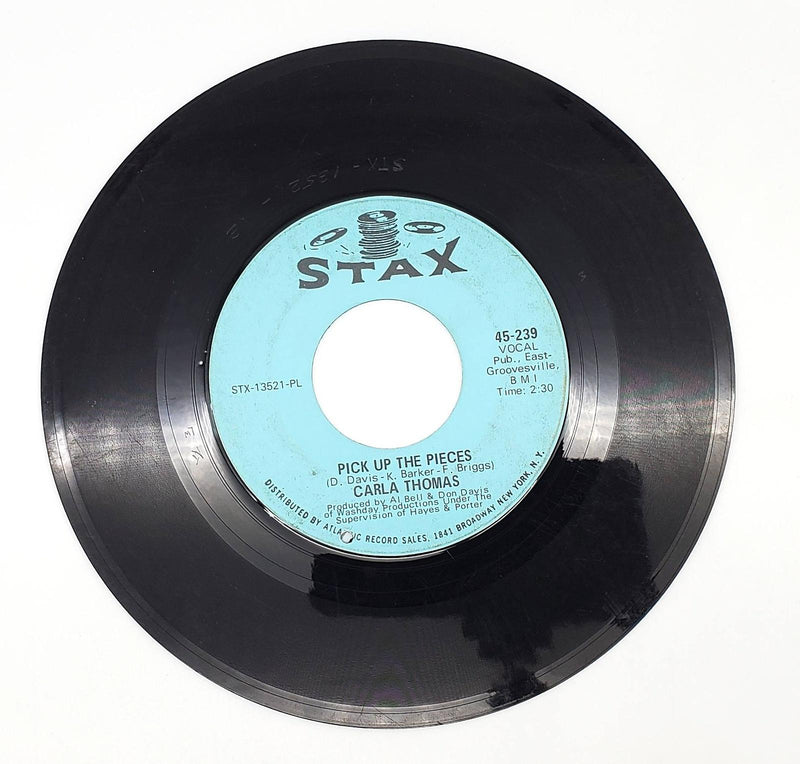 Carla Thomas Pick Up The Pieces 45 RPM Single Record Stax 1967 45-239 2