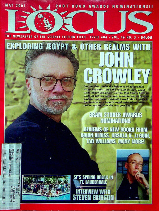 Locus Sci Fi Magazine 2001 Vol 46 No. 5 John Crowley 2001 Hugo Nominations 1
