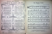 Vintage Childrens Sheet Music My Wubba Dolly Rubber 1939 Kay and Sue Werner 2