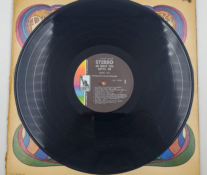 Bobby Vee Do What You Gotta Do 33 RPM LP Record Liberty 1968 | LST-7592 7