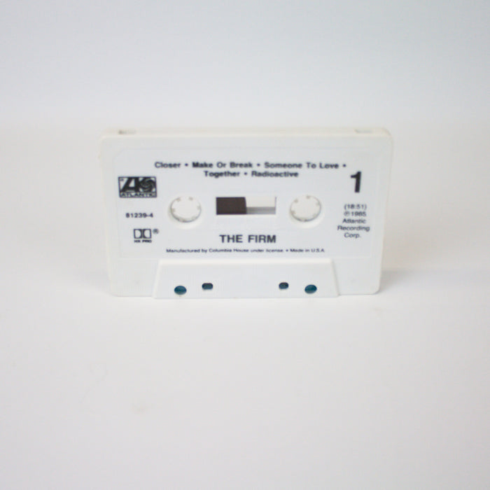 The Firm: Self Titled Cassette Tape 1985 4