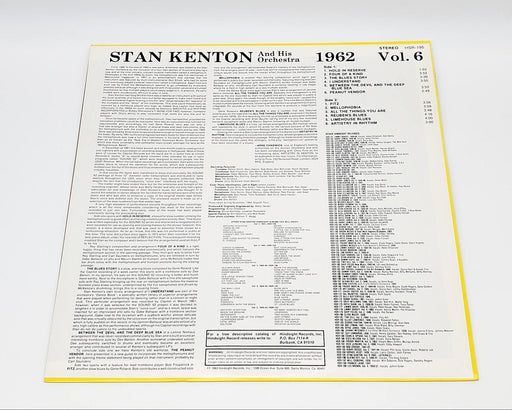 Stan Kenton And His Orchestra The Uncollected 1962 LP Record Hindsight 1983 2