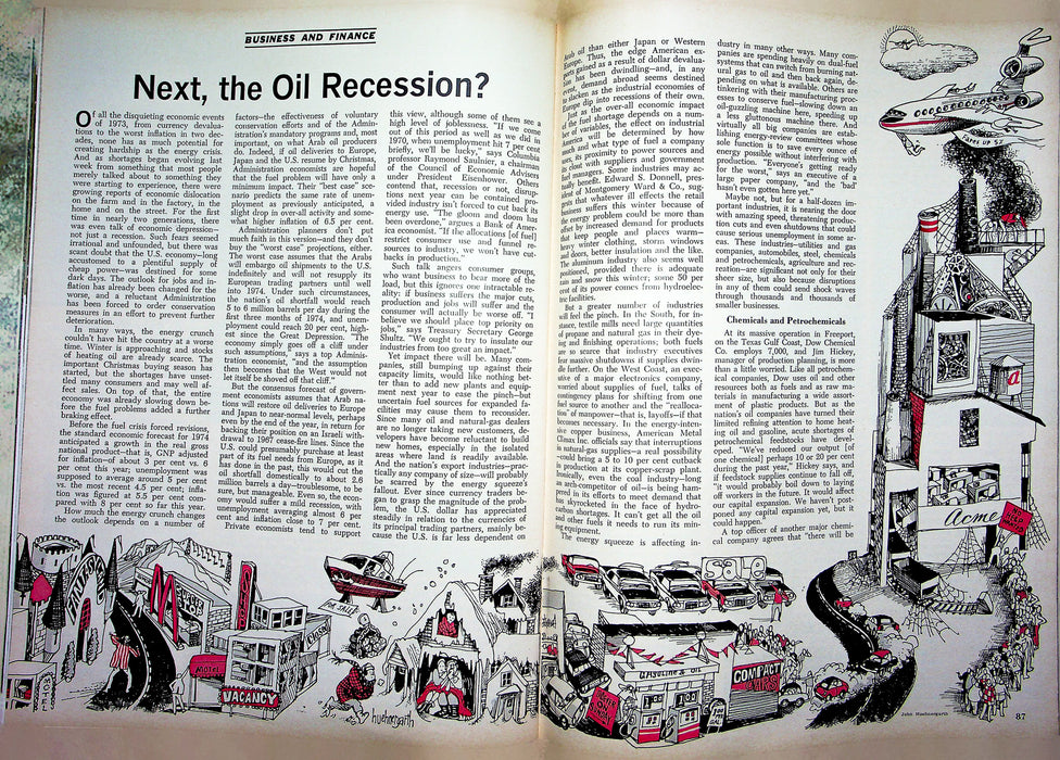 Newsweek Magazine December 3 1973 Oil Energy Crisis Brownouts Gas Shortages War 3