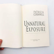 Unnatural Exposure Hardcover Patricia Cornwell 1997 Serial Killer Murders 7
