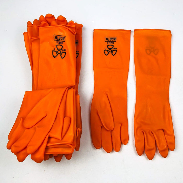 12 Pair Chemical Resistant Glove Size 8 Anti C Natural Rubber Gloves ATCP181508 2
