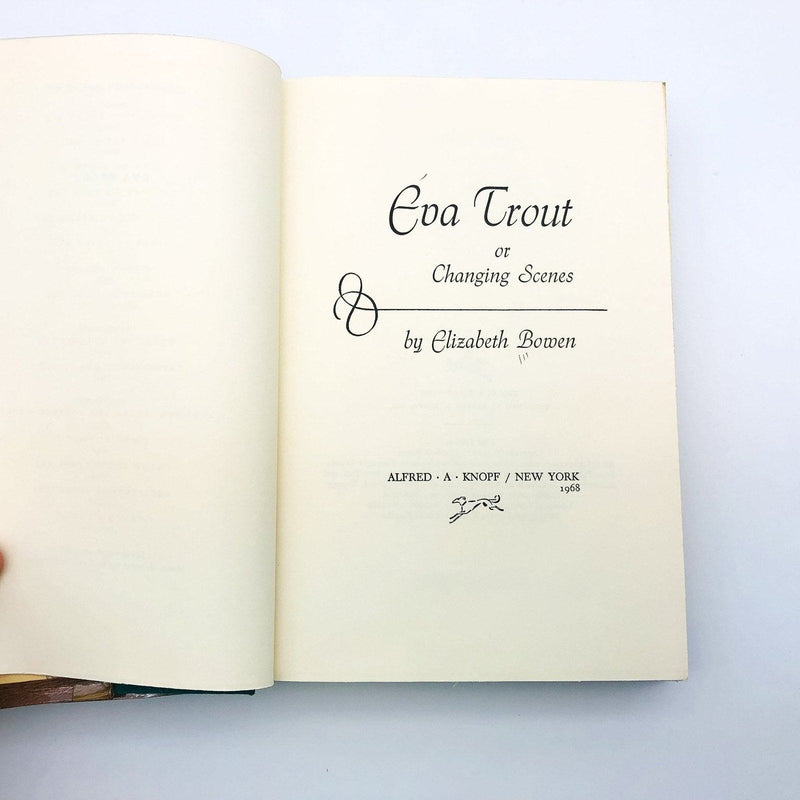 Eva Trout Hardcover Elizabeth Bowen 1968 Tragedy Comedy Growing Up Ex Lib 1st Ed 8