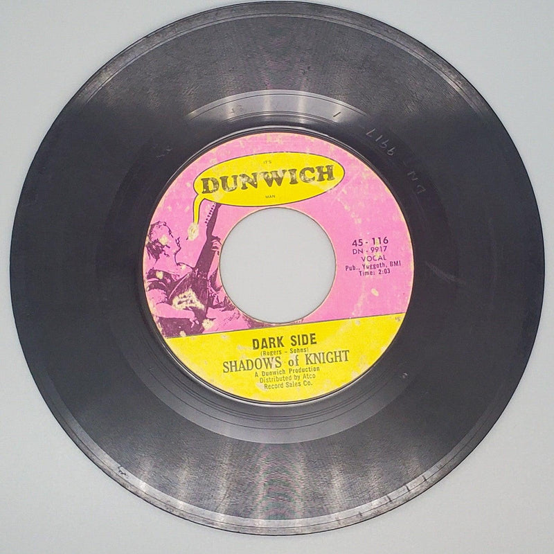 Shadows of Knight Gloria Record 45 RPM Single 45-116 Dunwich 1966 2
